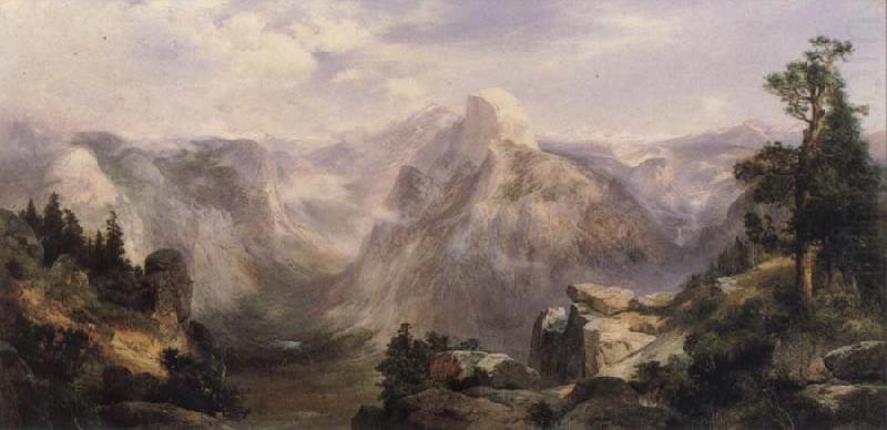 Thomas Moran Half Dome,Yosemite china oil painting image